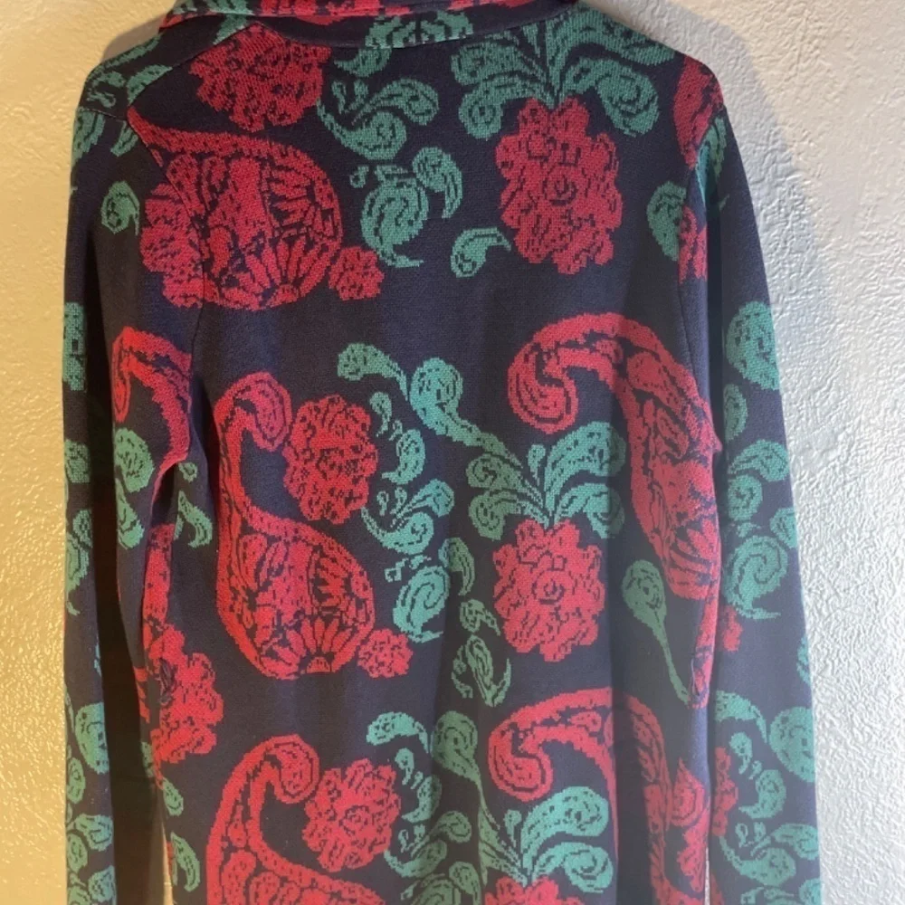 Norm Thompson Vintage Floral Sweater size S
